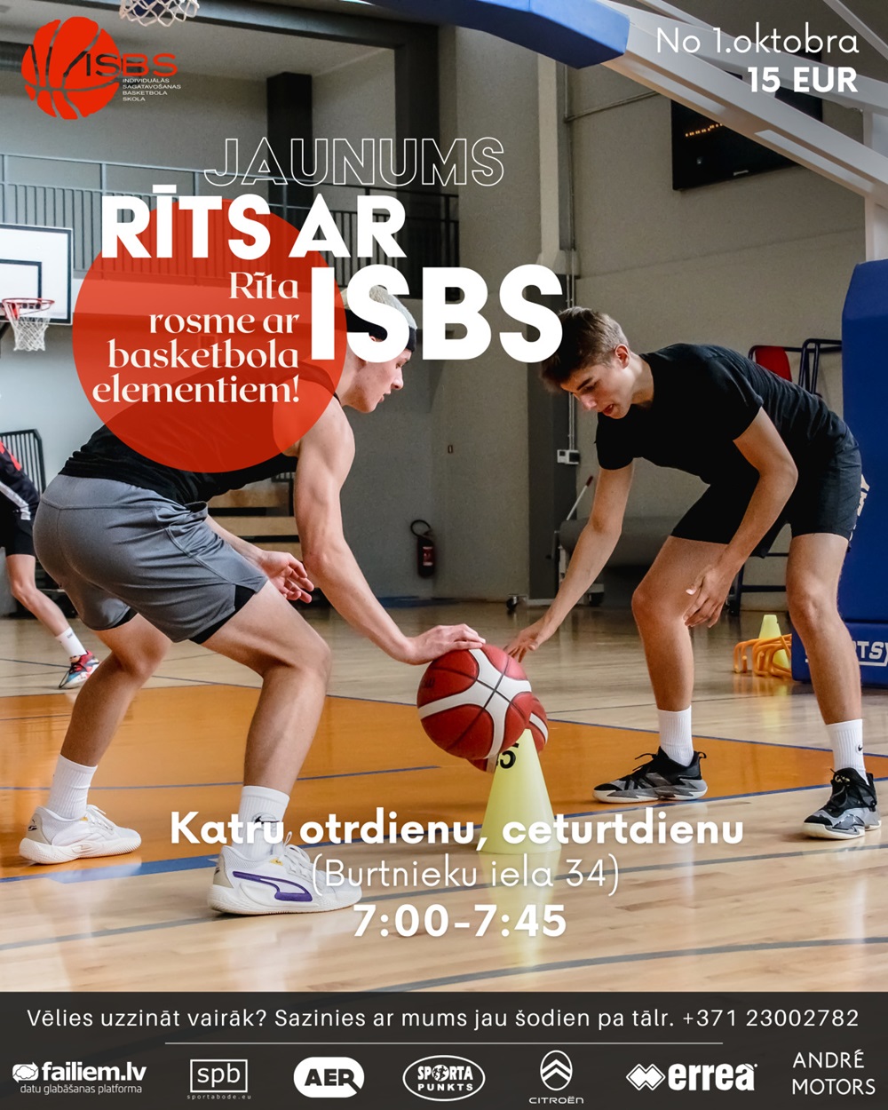 Rīta rosme ar ISBS