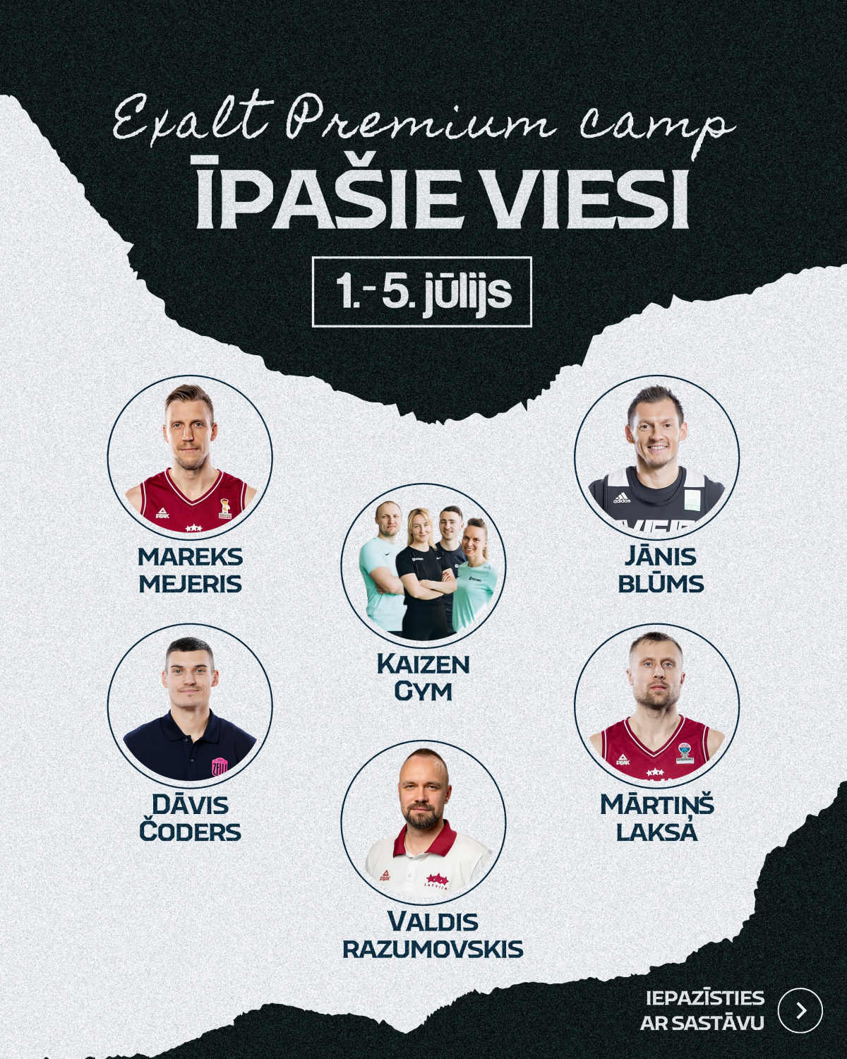 Exalt Premium camp īpašie viesi